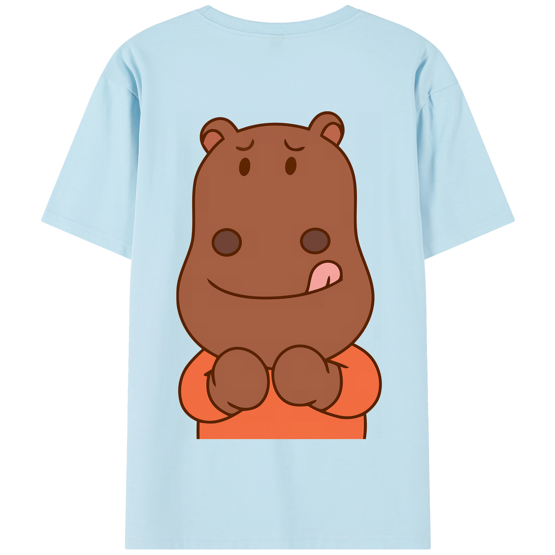 （画像用） アンパンマン Anpanman 綿100％半袖Tシャツ（背面プリント）